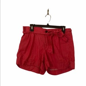Banana Republic Shorts Tie Belt Summer Martin Fit